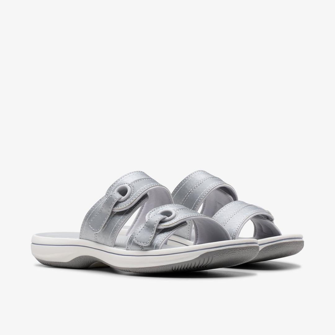 Women's Breeze Maye Silver Flat Cloudsteppers? Sandals - Image 4