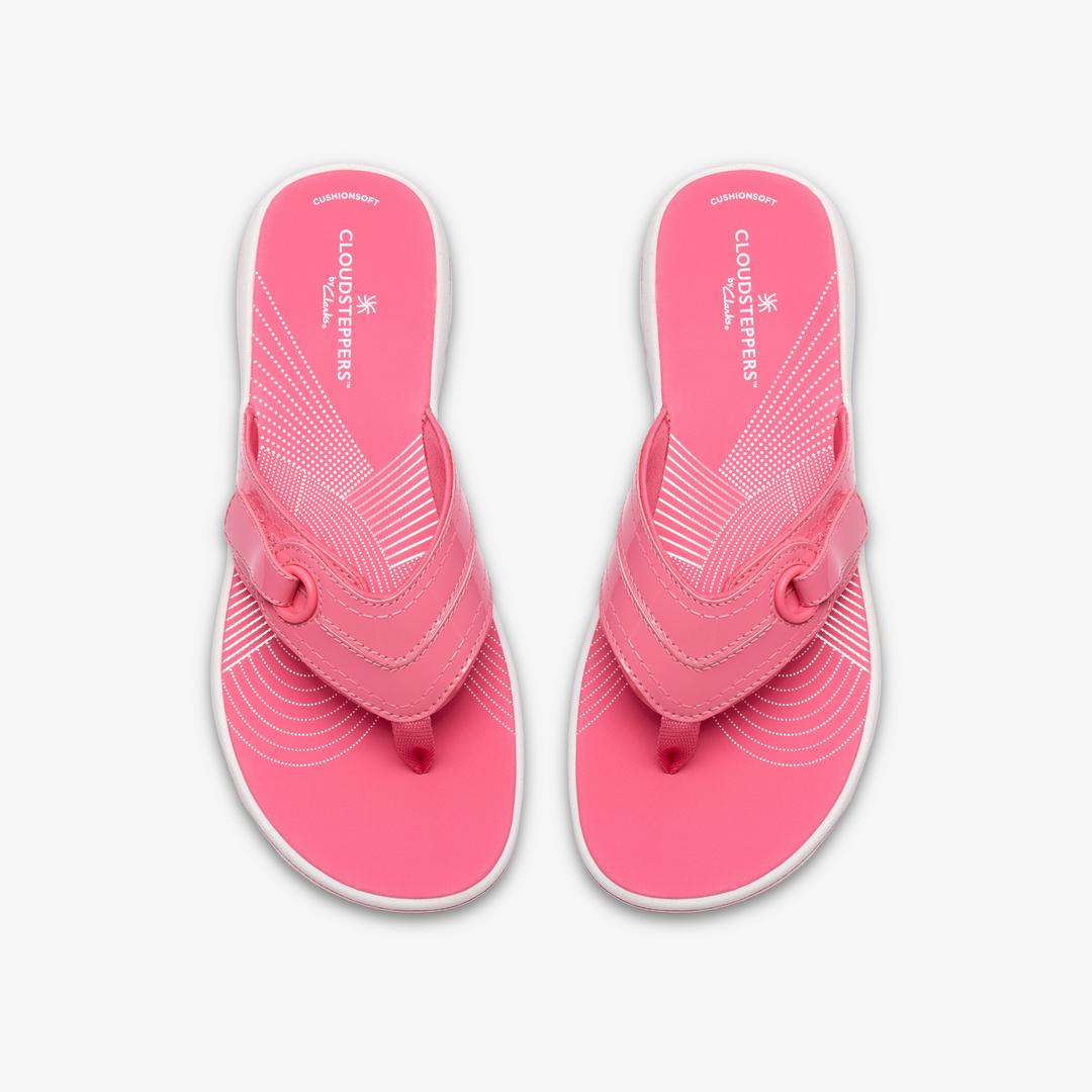 Womens Breeze Reyna Pink Flip Flop - Image 6