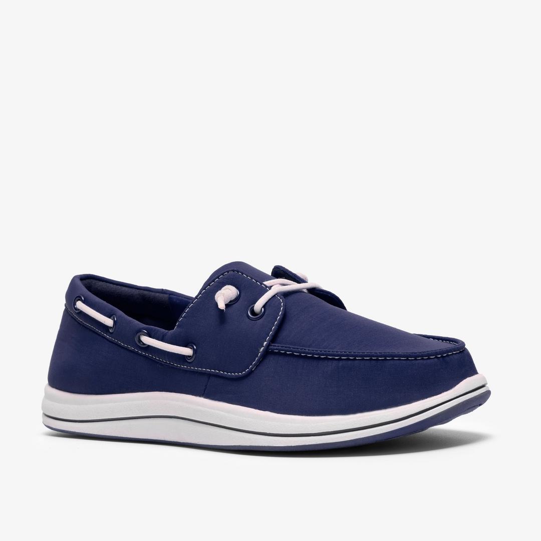 Womens Breeze Edge Navy Slip-Ons - Image 5