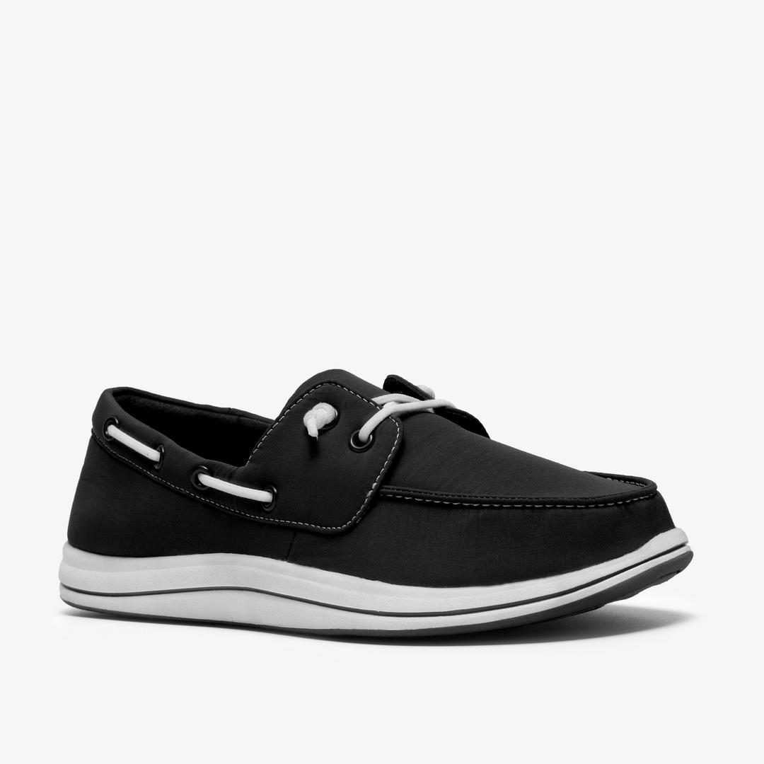Womens Breeze Edge Black Slip-Ons - Image 4