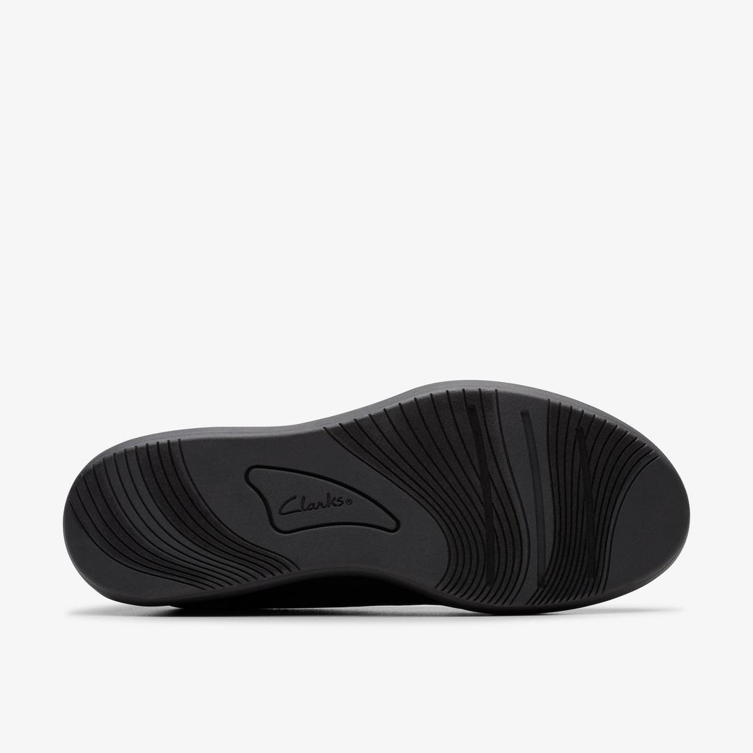 Womens BreezeSky Air Black Textile Slip-Ons - Image 3
