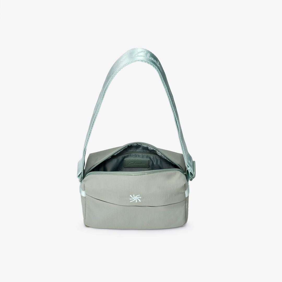 Womens Cloudstepper Crossbody Green Bag - Image 4
