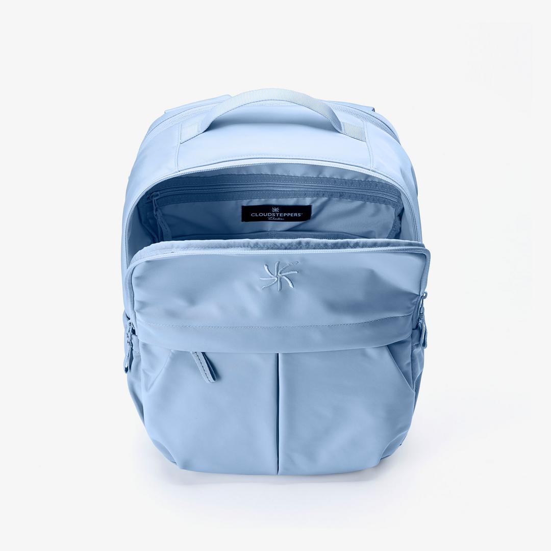 Womens Cloudstepper Light Blue Backpack - Image 4