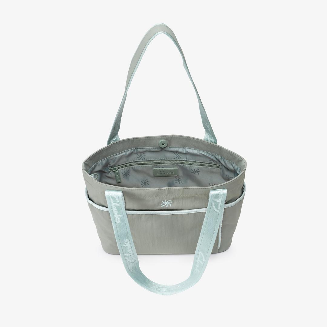 Womens Cloudsteppers Tote Small Green Tote Bag - Image 4