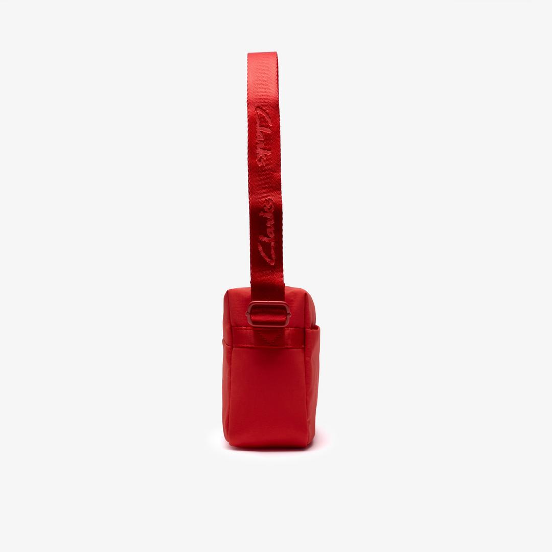 Womens Cloudsteppers Crossbody Poppy Red Tote Bag - Image 3