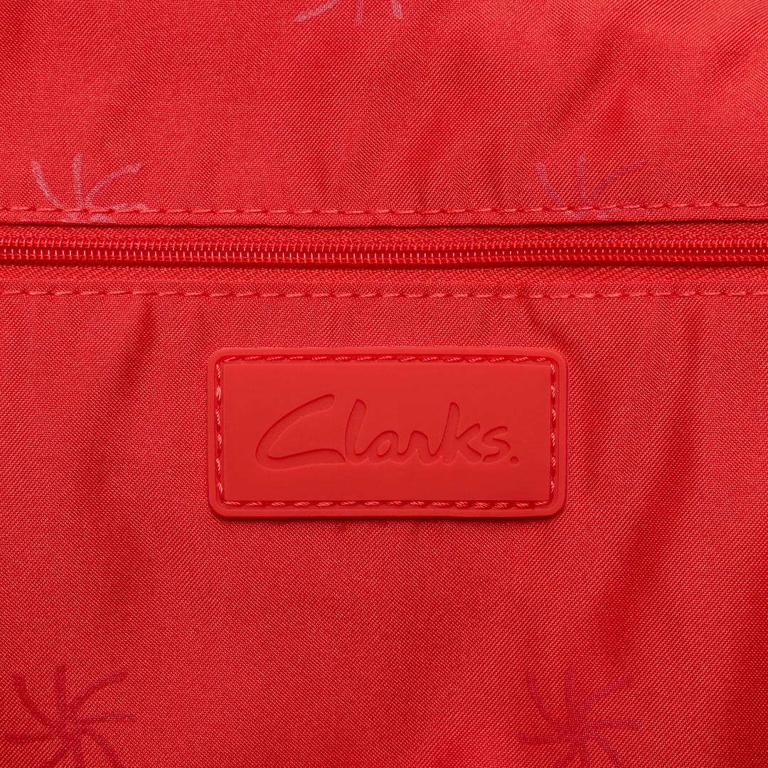 Womens Cloudsteppers Crossbody Poppy Red Tote Bag - Image 6
