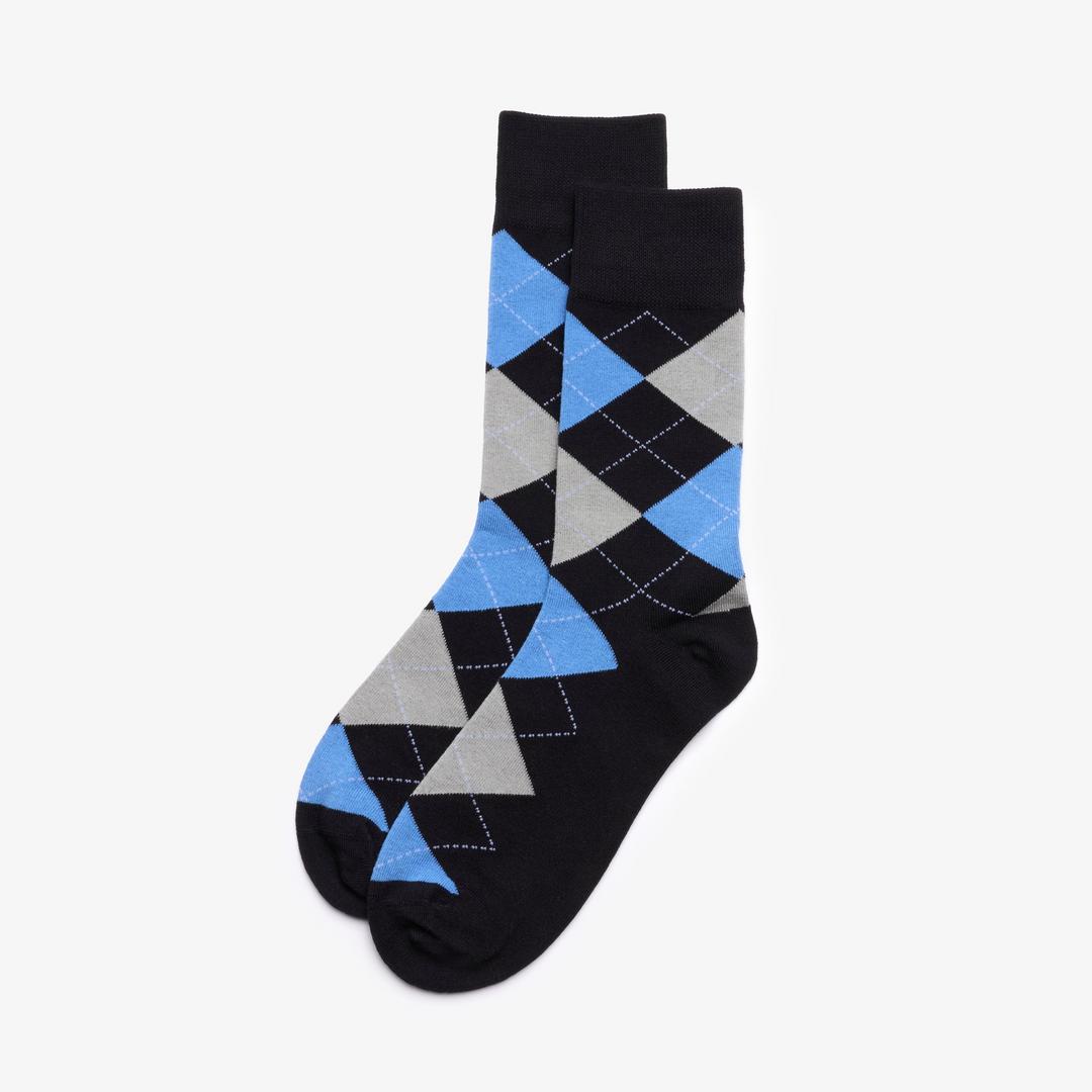 Interest Crew Navy Socks