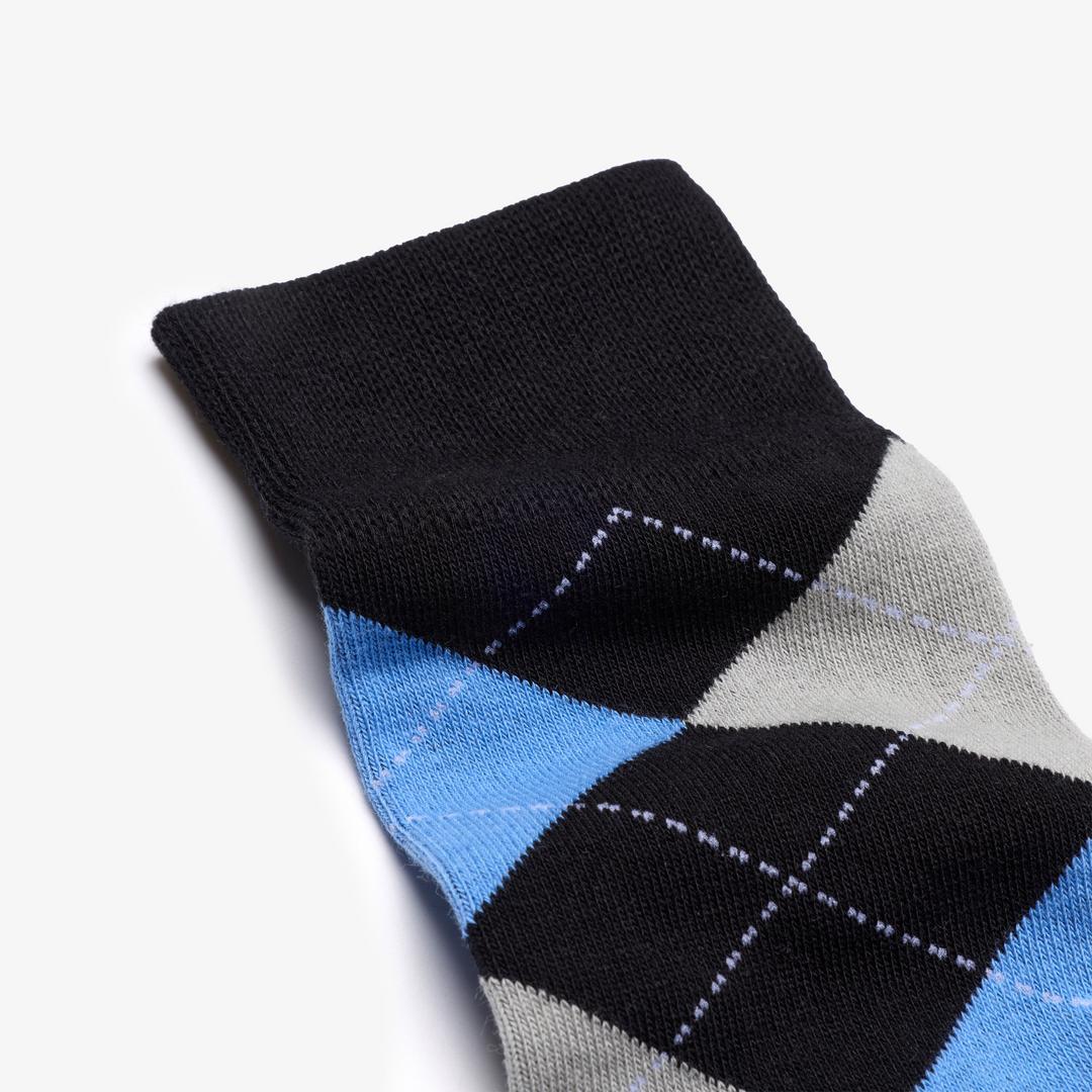 Interest Crew Navy Socks - Image 2