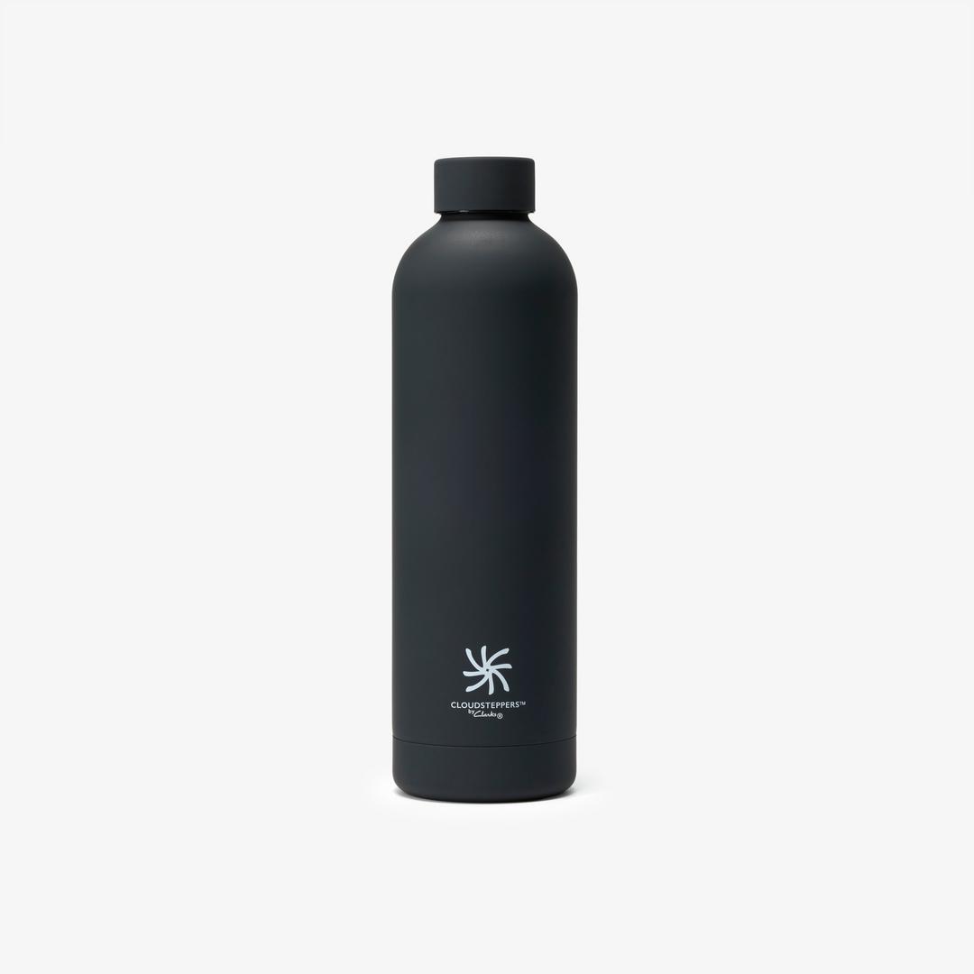 Womens Cloudsteppers Water Bottle Black Water Bottle