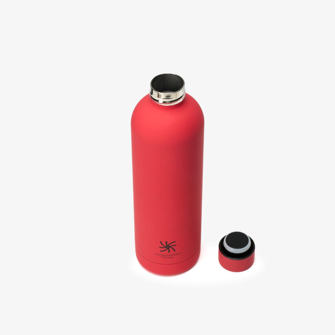 Womens Cloudsteppers Water Bottle Red Water Bottle - Image 2