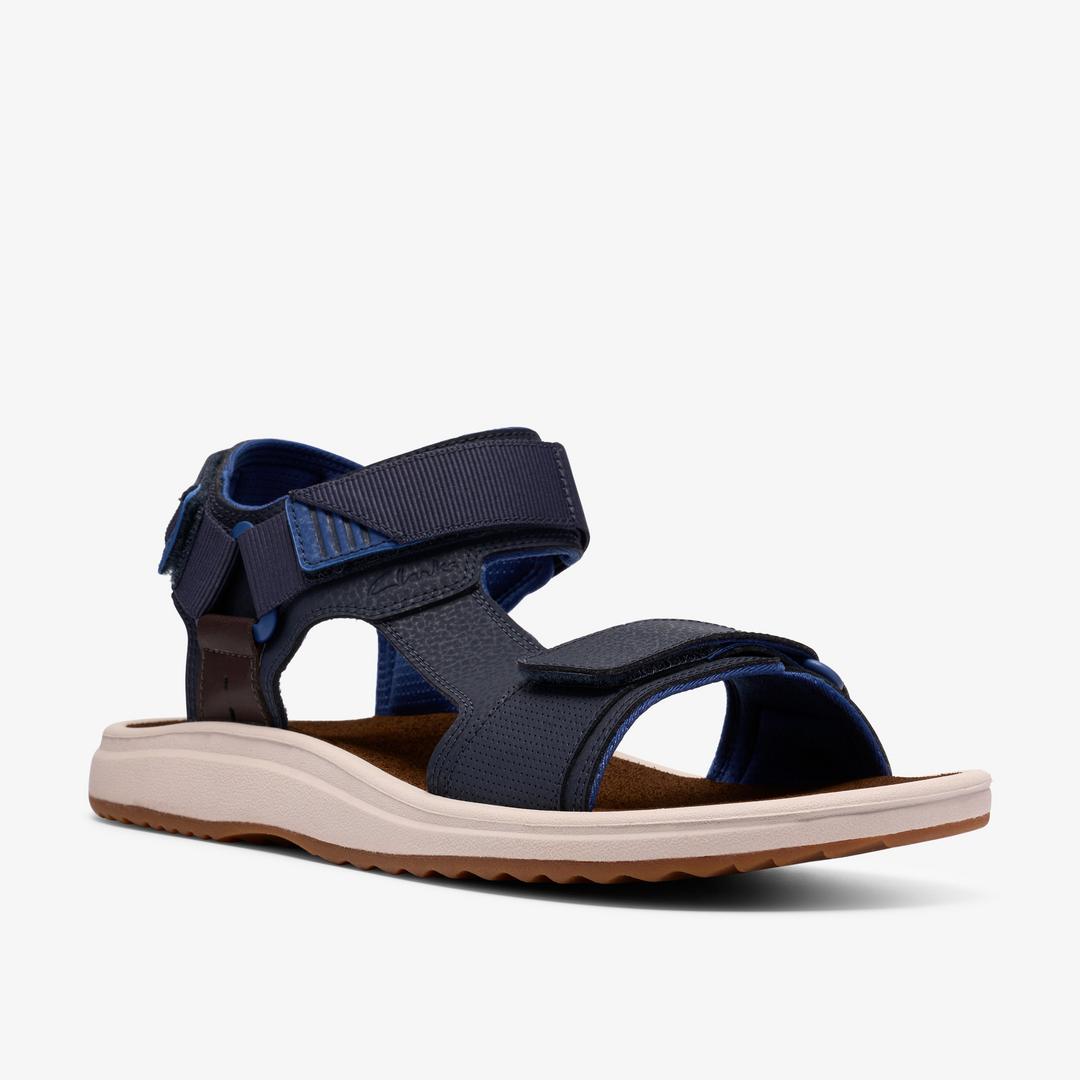 Mens Breeze Trail Navy Sandals - Image 4