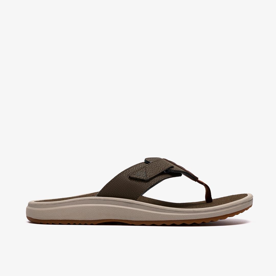 Mens M Breeze Green Combination Flip Flop
