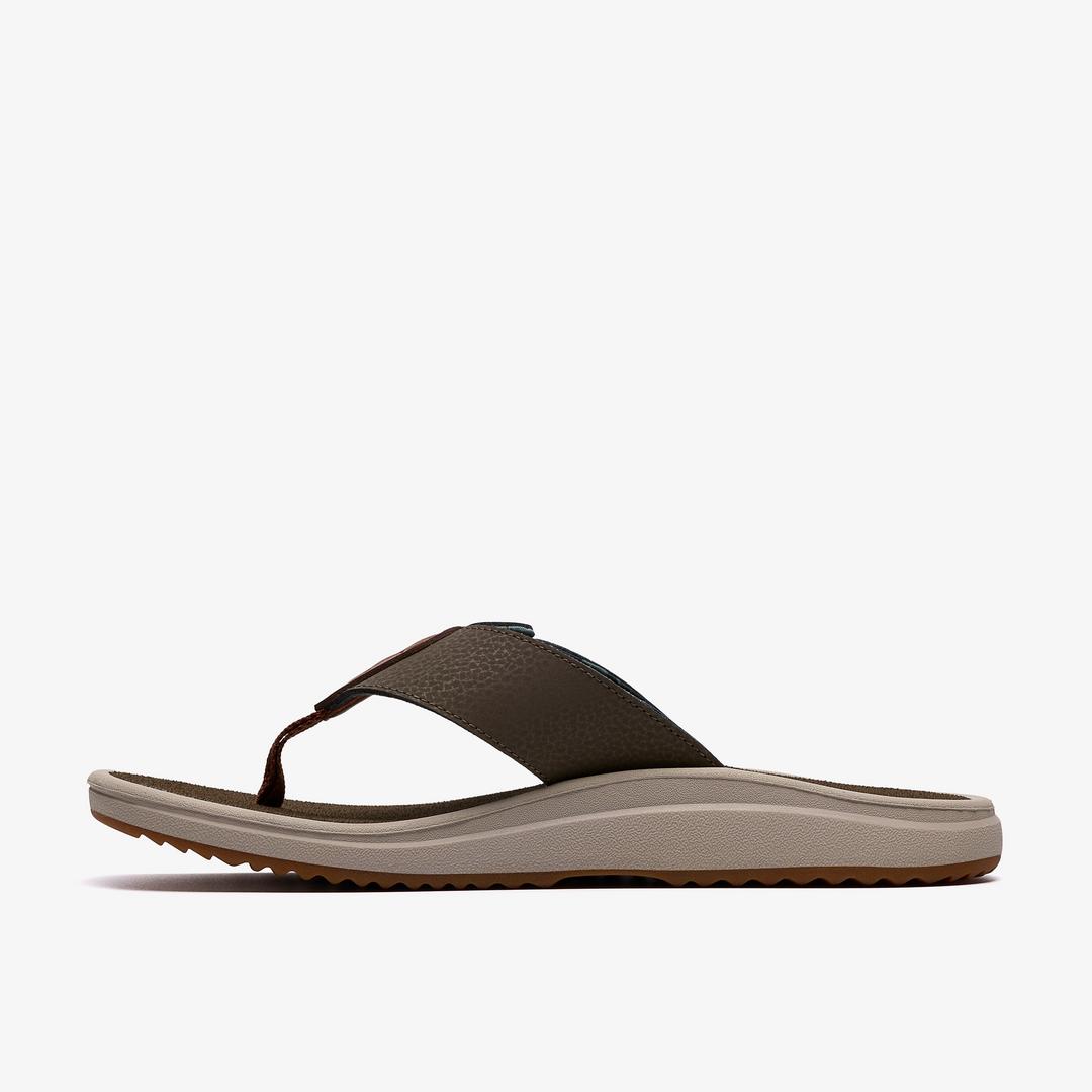 Mens M Breeze Green Combination Flip Flop - Image 2