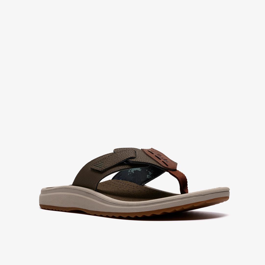Mens M Breeze Green Combination Flip Flop - Image 4