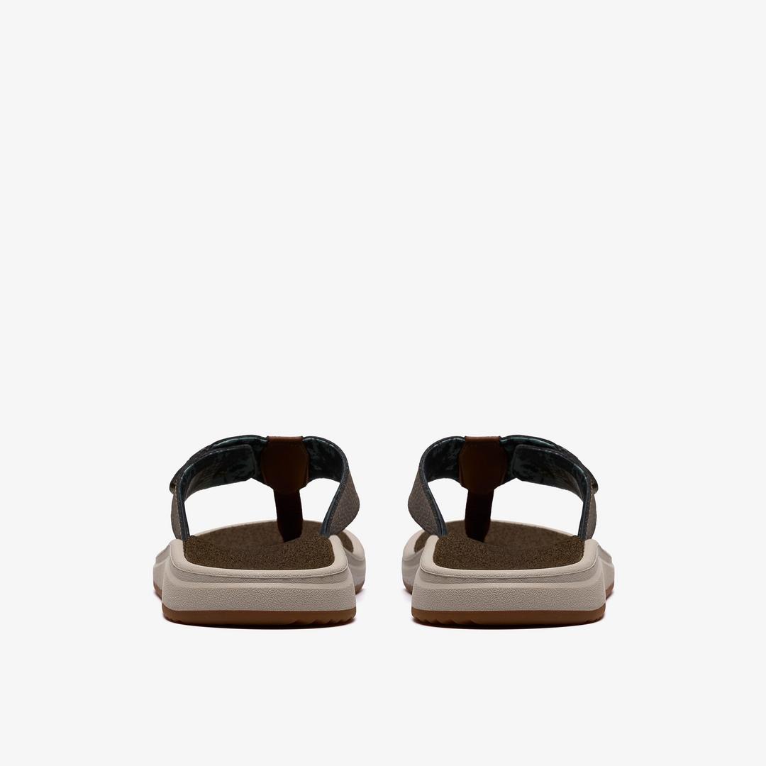 Mens M Breeze Green Combination Flip Flop - Image 5