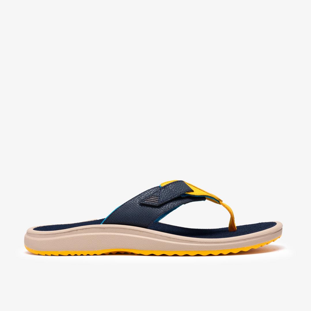 Mens M Breeze Yellow Combination Flip Flop