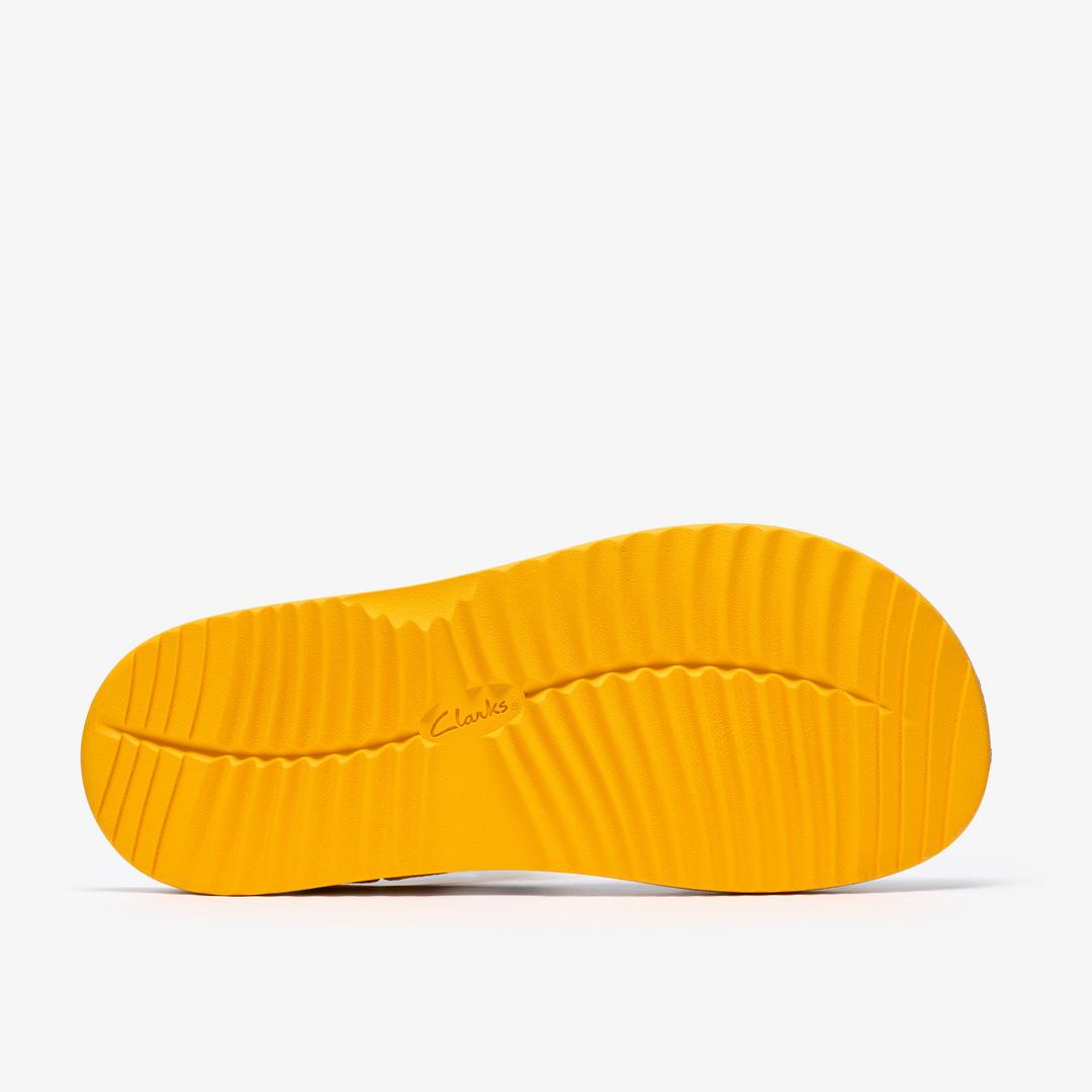 Mens M Breeze Yellow Combination Flip Flop - Image 3