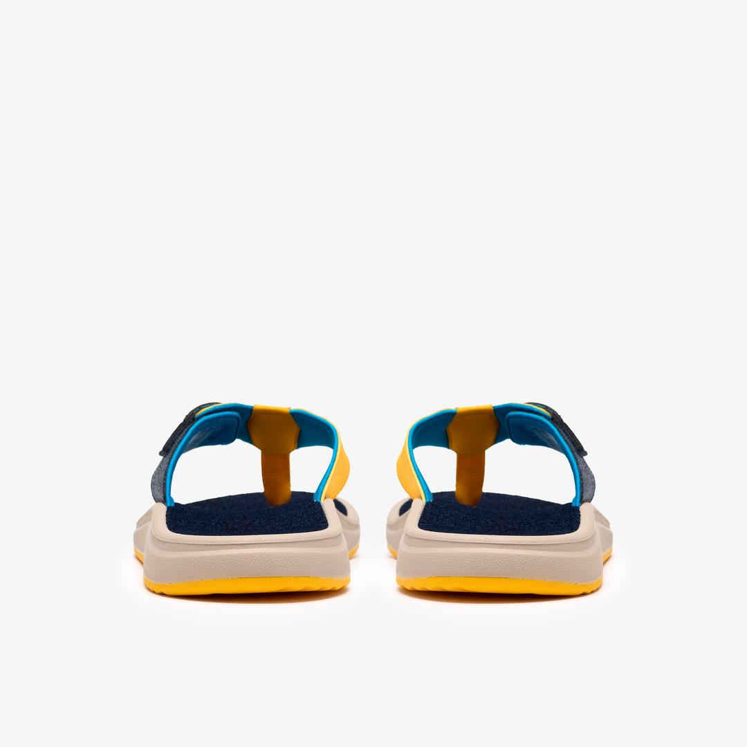 Mens M Breeze Yellow Combination Flip Flop - Image 5
