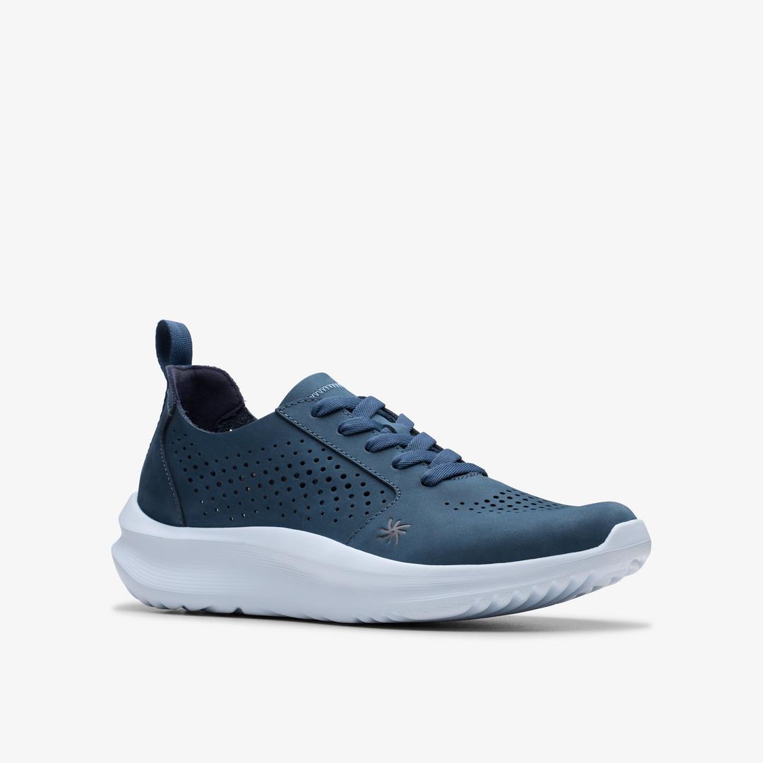 Womens Solevana Style Navy Sneakers - Image 7