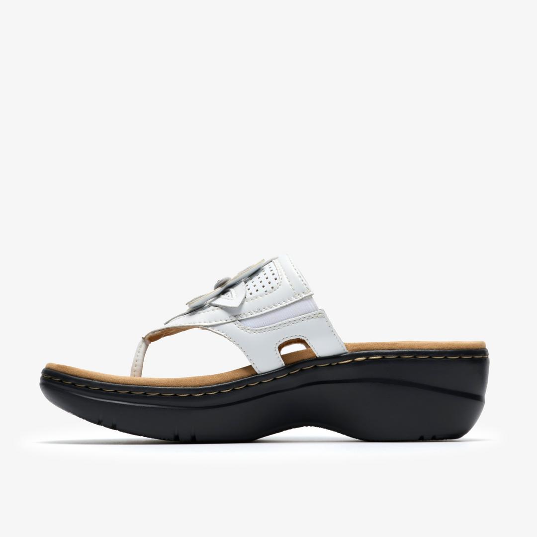 Womens Merliah2 Kyla White Combination Wedges - Image 3