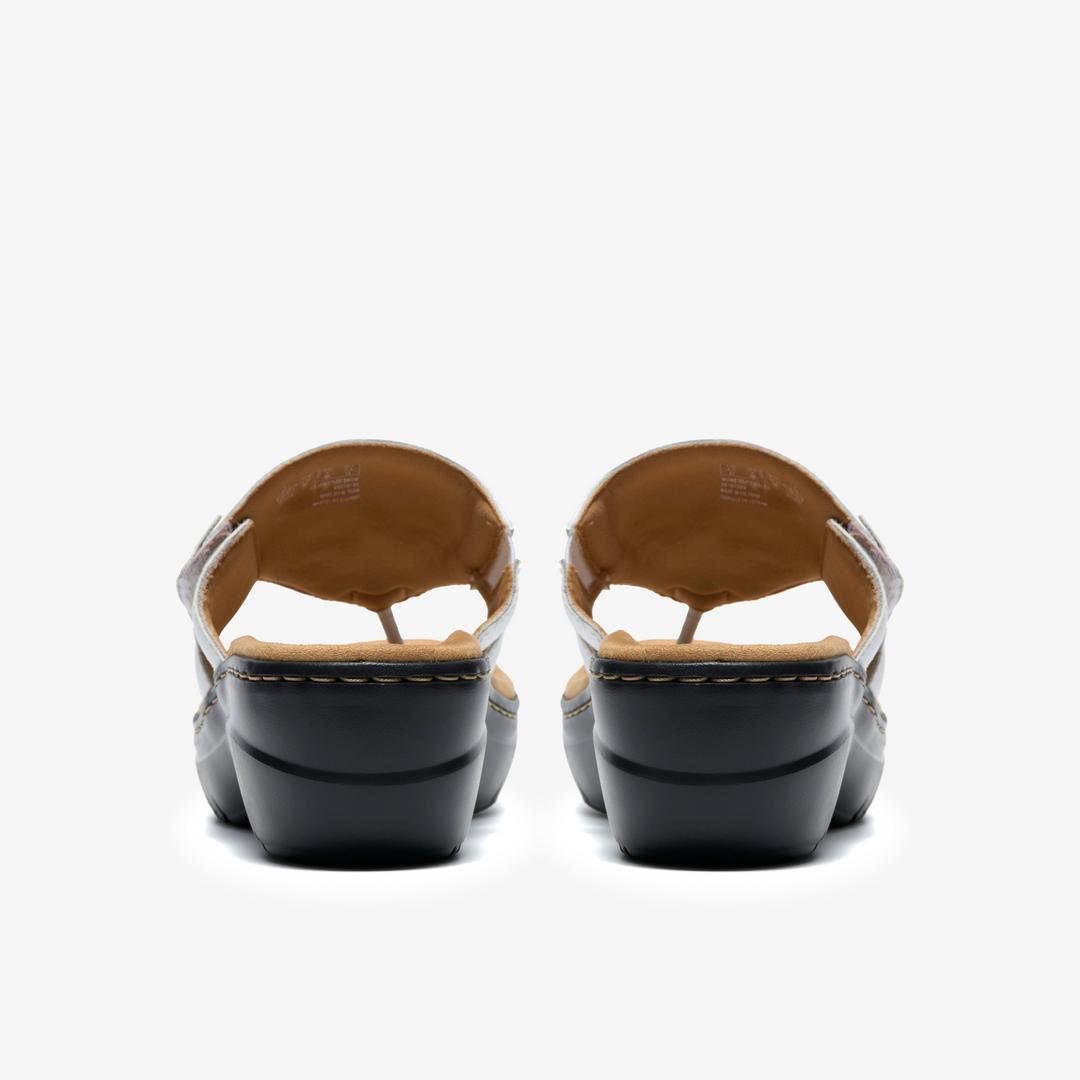 Womens Merliah2 Kyla White Combination Wedges - Image 6