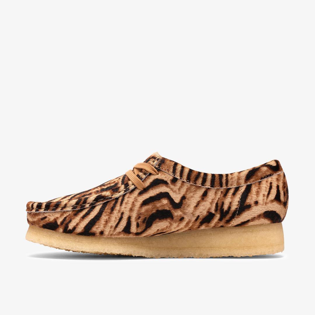 Womens Wallabee Tiger Print - Image 4