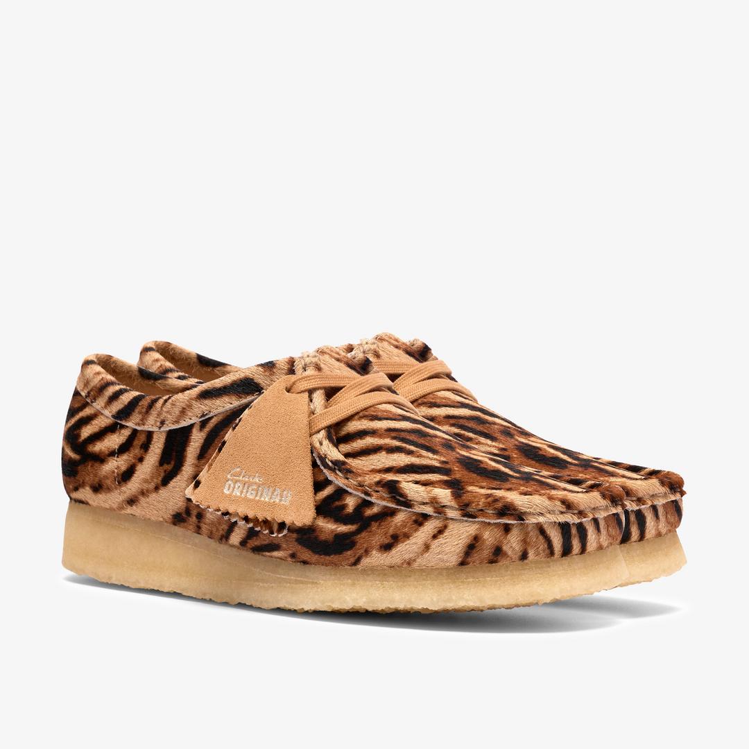 Womens Wallabee Tiger Print - Image 5