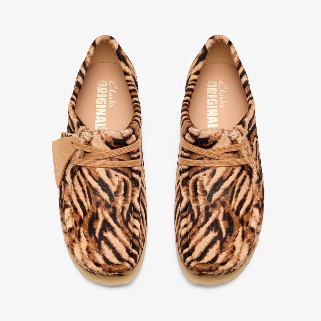Womens Wallabee Tiger Print - Image 7