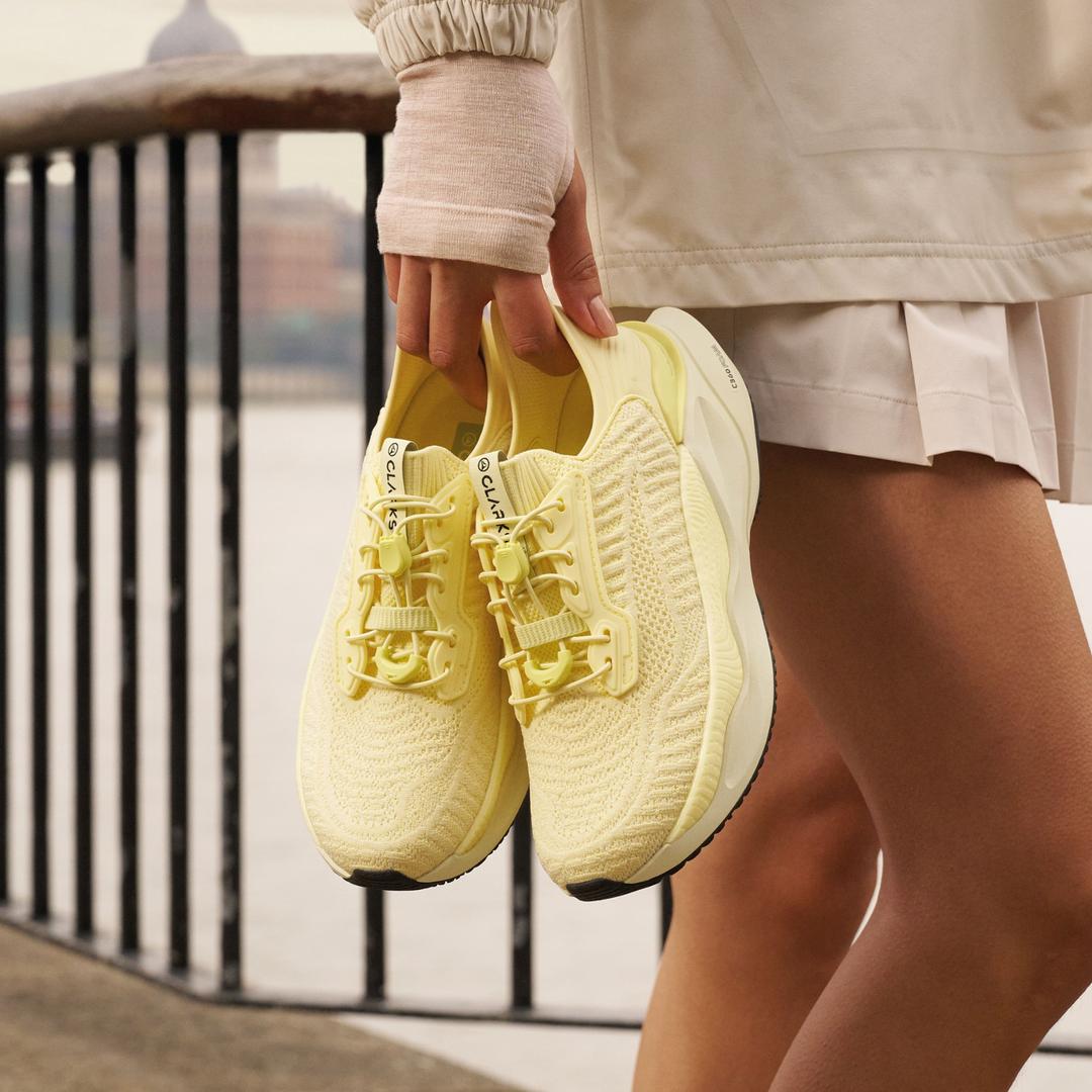 Women's Pace Rise Pale Yellow Sneaker US - Image 5