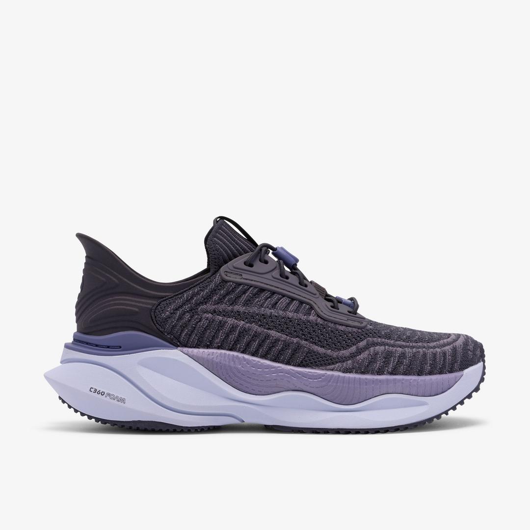 Women's Pace Rise Black Combination Sneaker