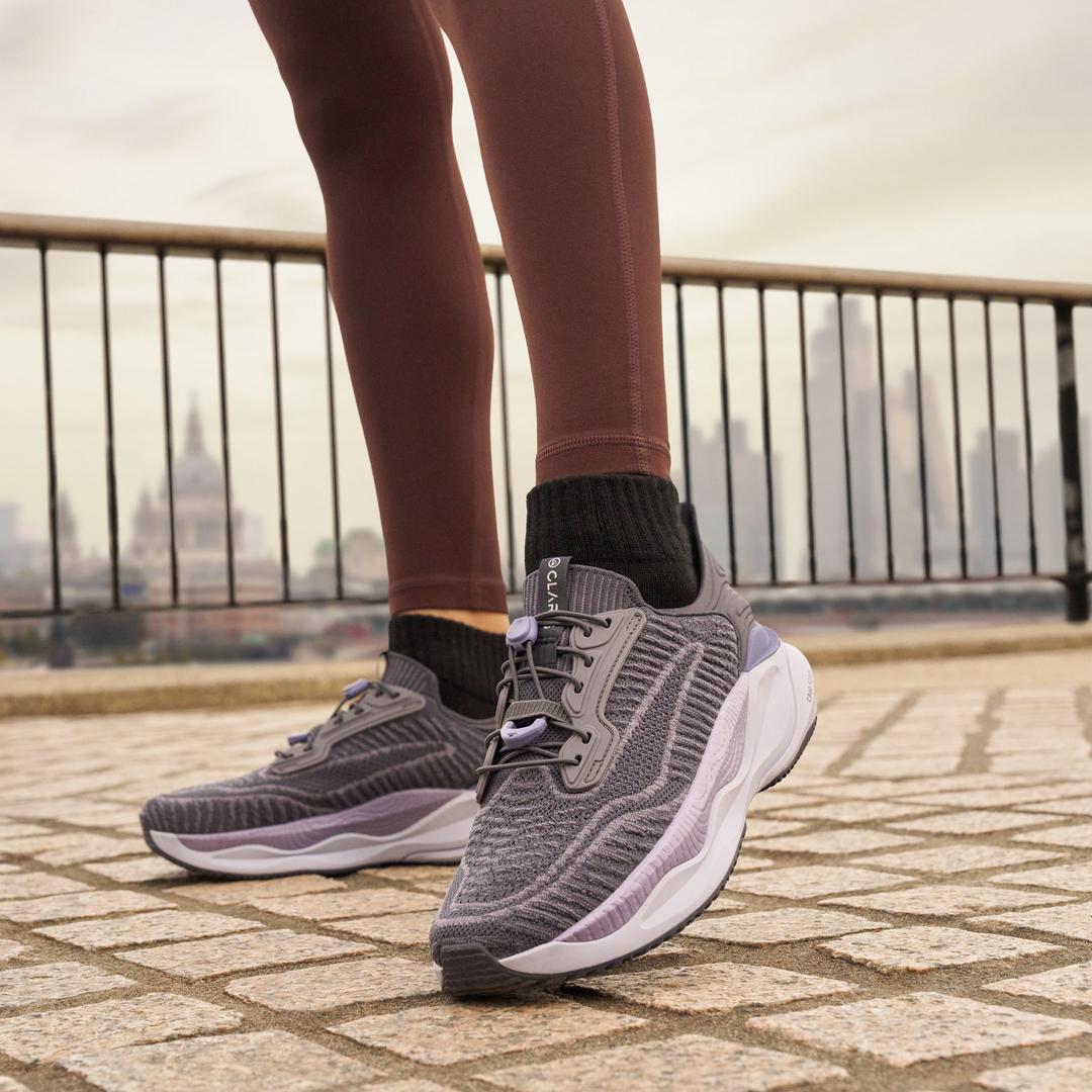 Women's Pace Rise Black Combination Sneaker - Image 6