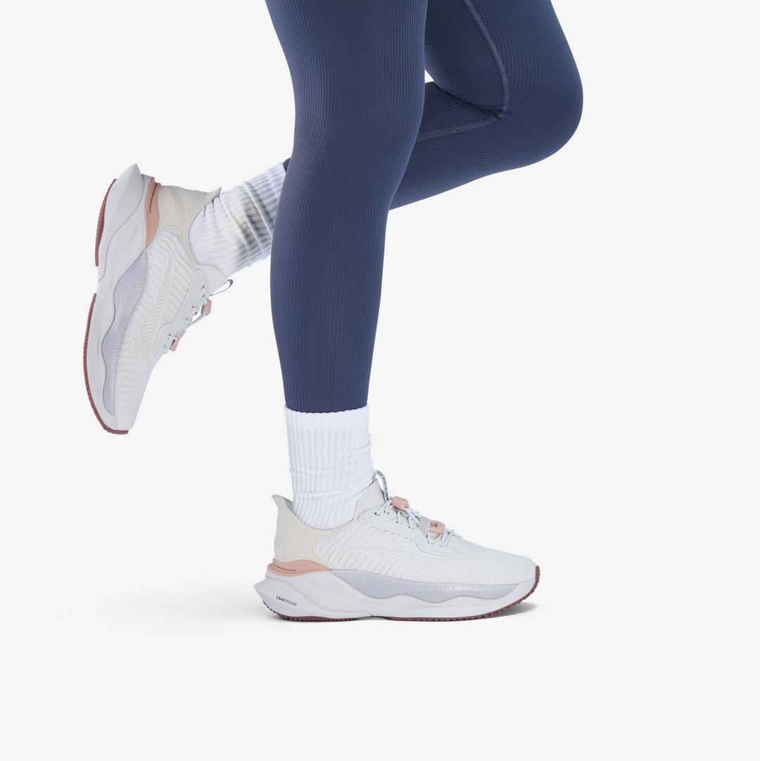 Womens Pace Rise White Combination Sneaker US - Image 2