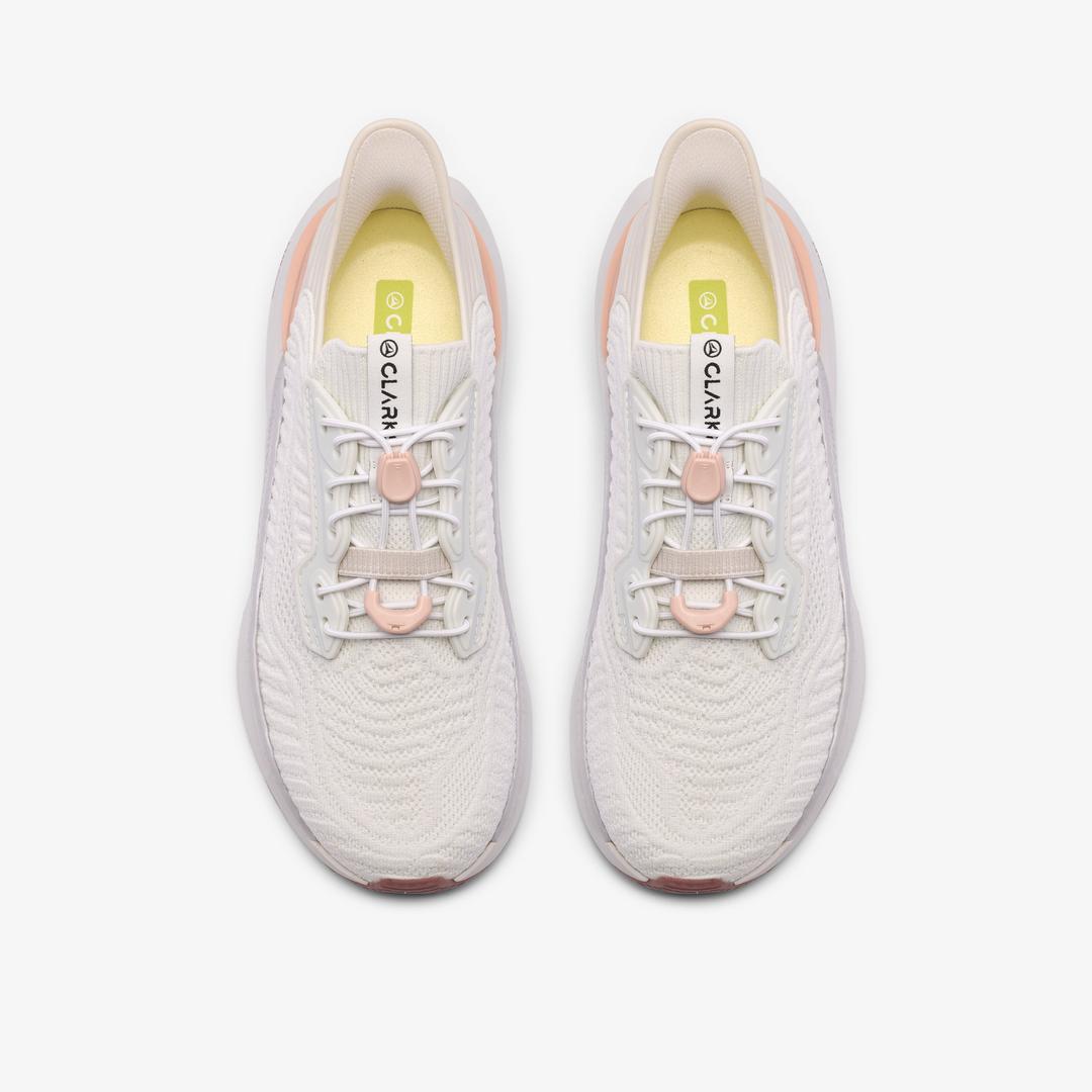 Womens Pace Rise White Combination Sneaker US - Image 7