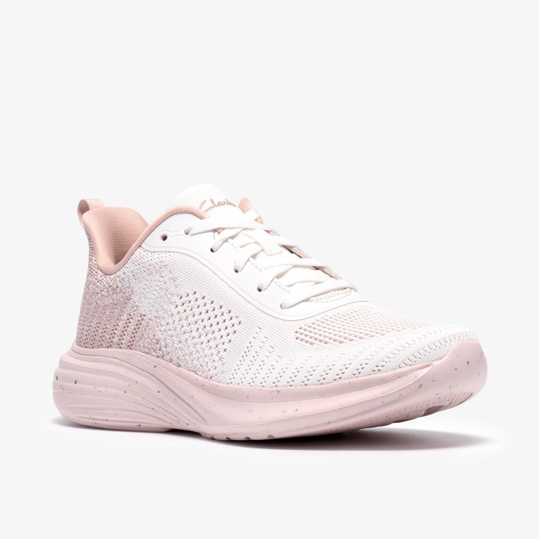 Womens Izza Knit 2 Light Pink Combination Sneakers - Image 4