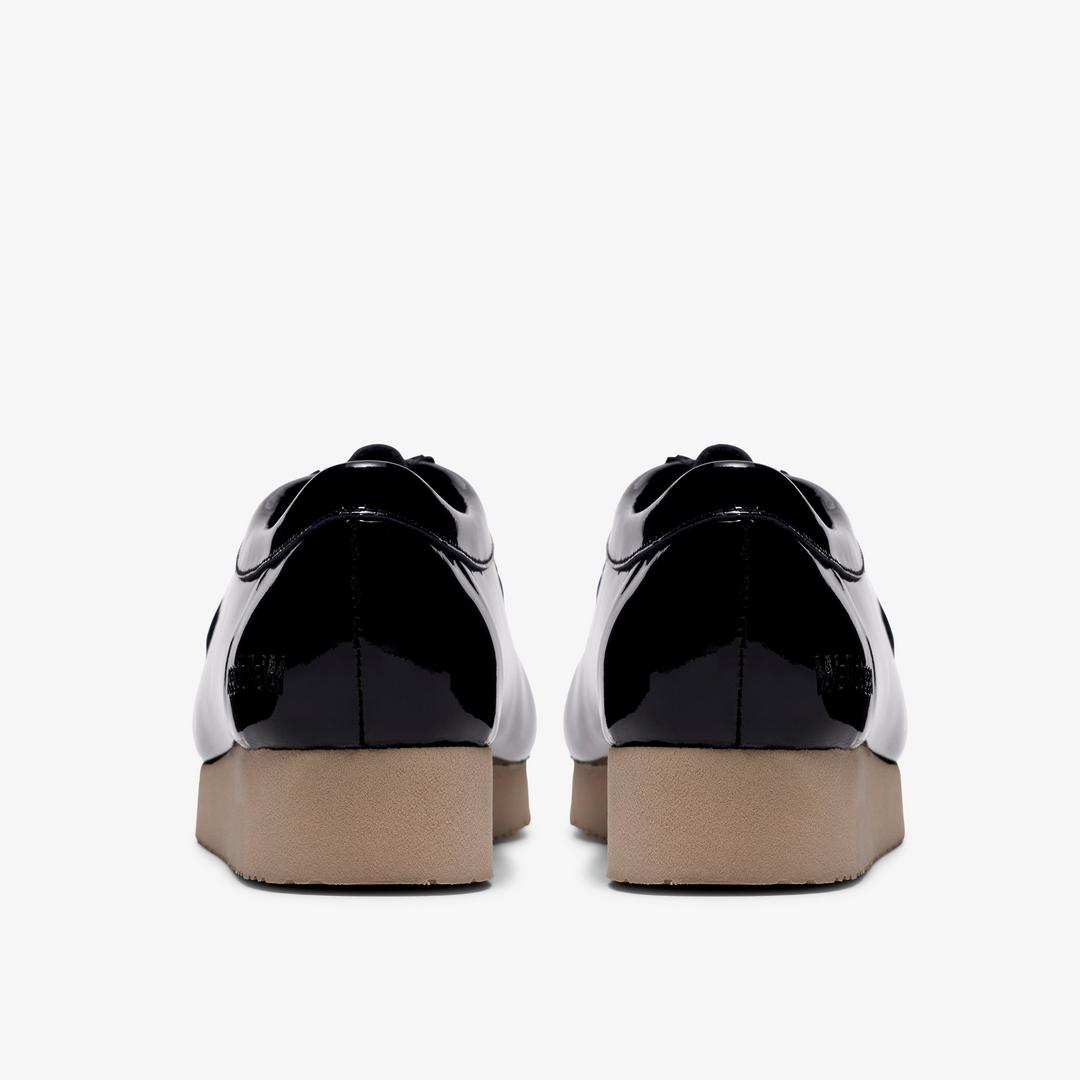 Womens Wallabee 2604 Navy Patent Wallabees - Image 6
