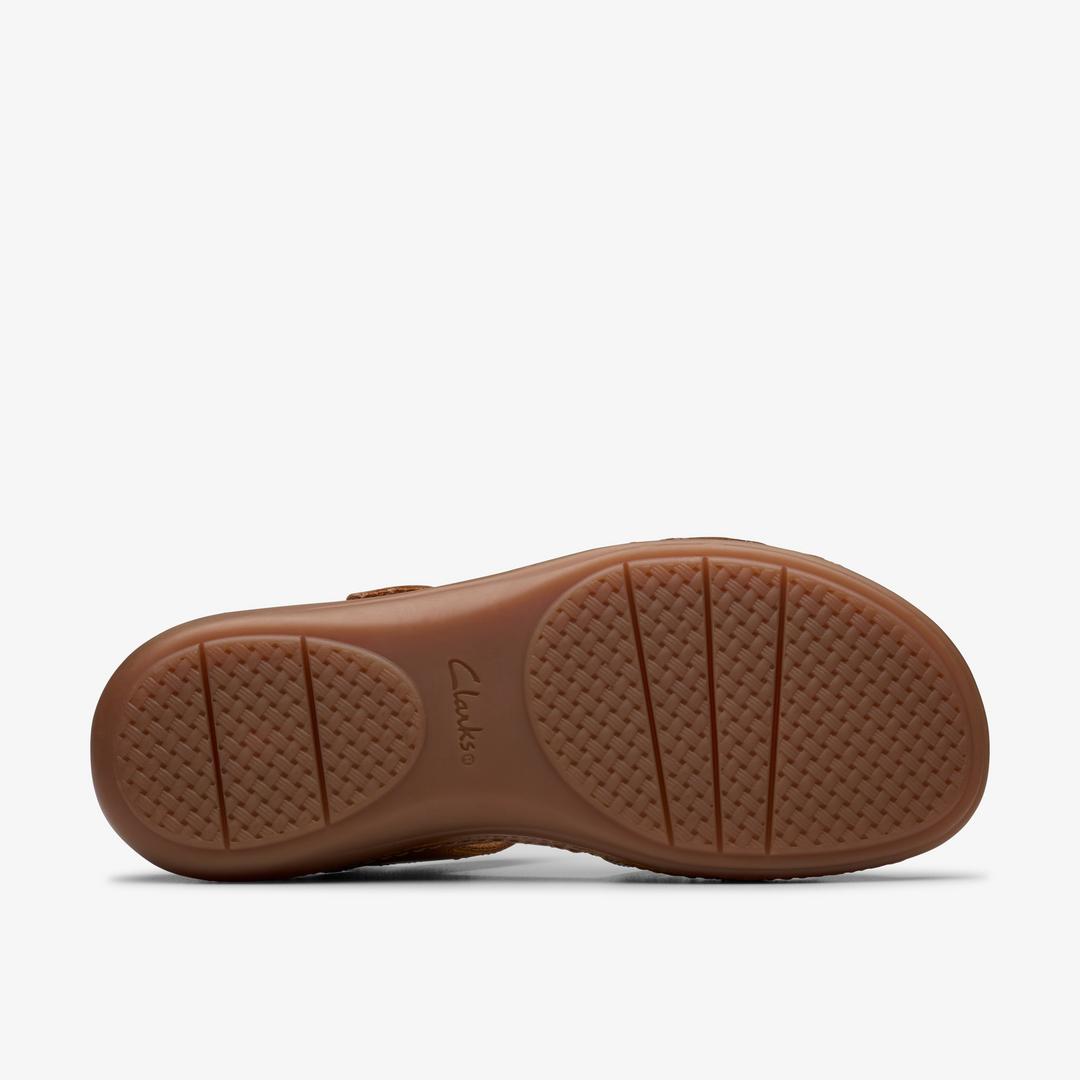 Women's Cecily Strap Tan Combination Strappy Sandals - Image 3