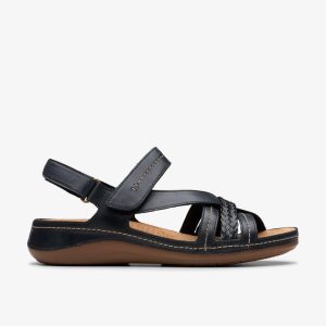Women's Cecily Strap Black Combination Strappy Sandals