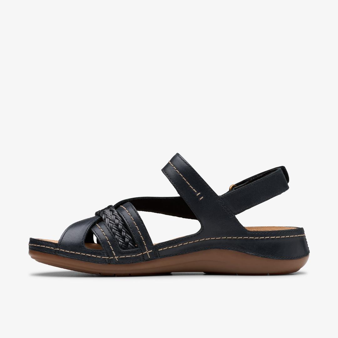 Women's Cecily Strap Black Combination Strappy Sandals - Image 2