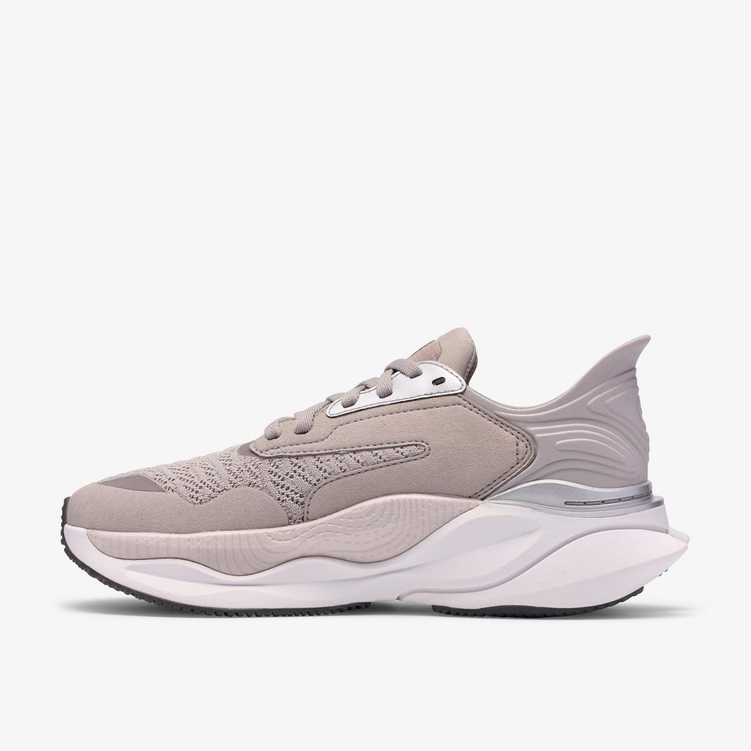 Womens Pace Walk Grey Combination Sneakers - Image 2