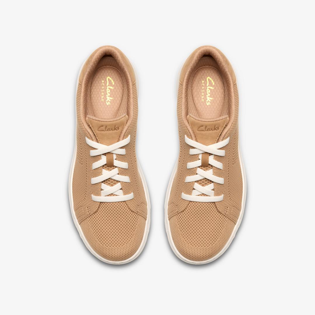 Womens Nalle Walk Beige Sneakers - Image 6