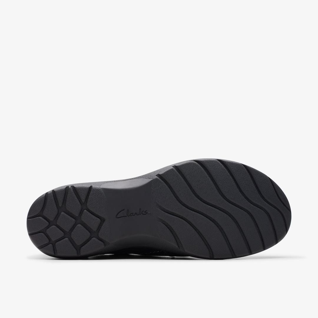 Womens Carleigh Ray Navy Nubuck Slip Ons - Image 3
