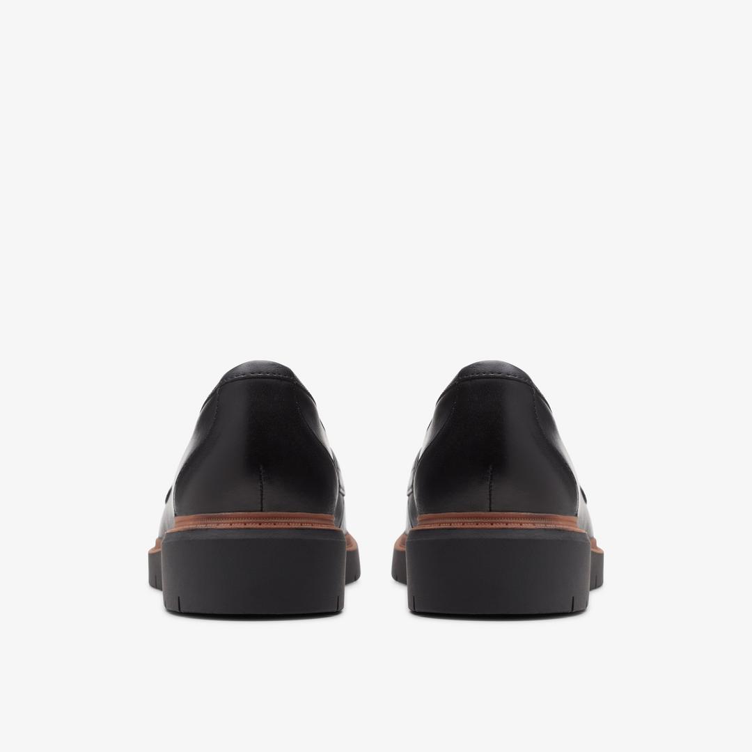 Women's Westlynn Bella Black Leather Loafers - Image 8
