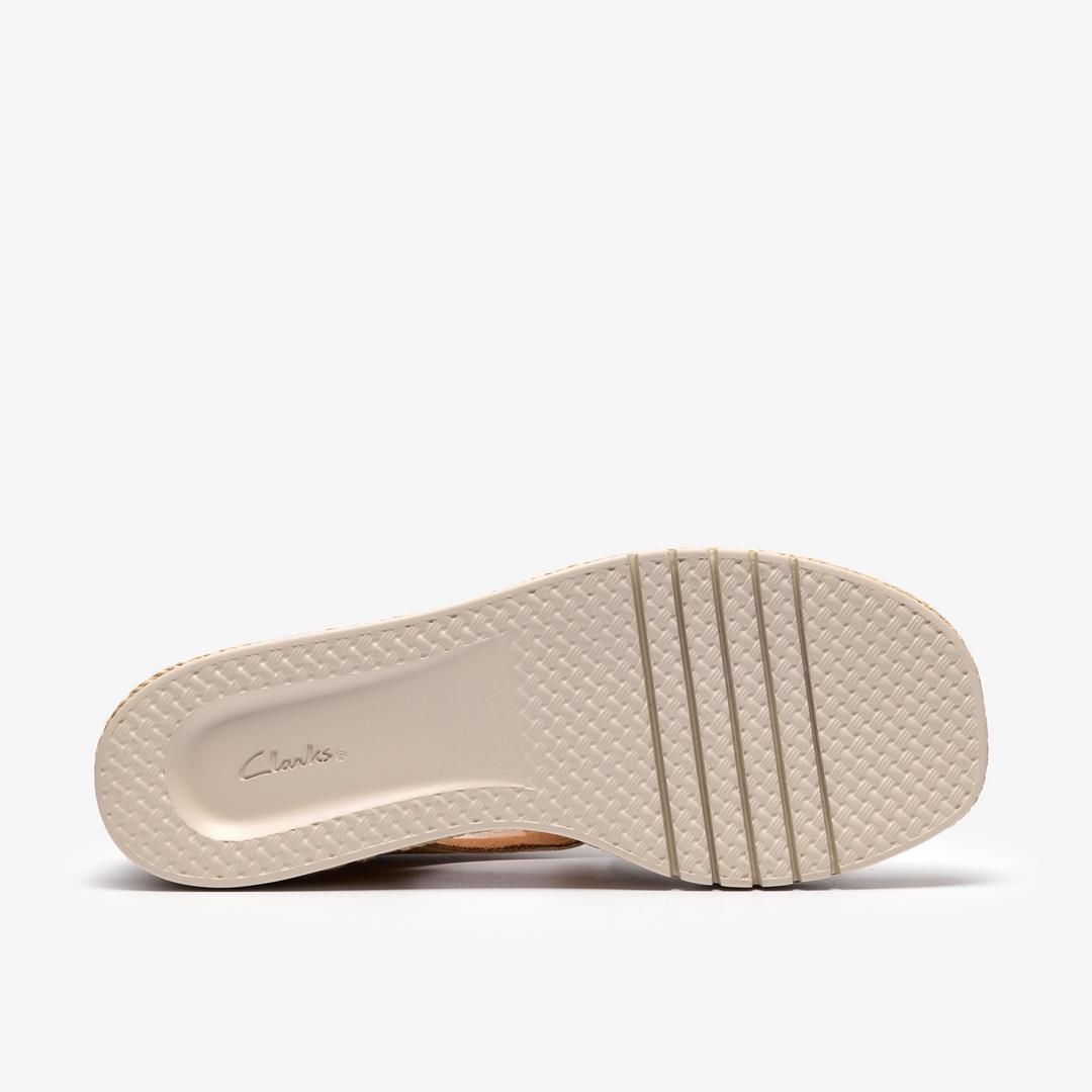 Womens Kidiki Sun Beige Combination Wedges - Image 3