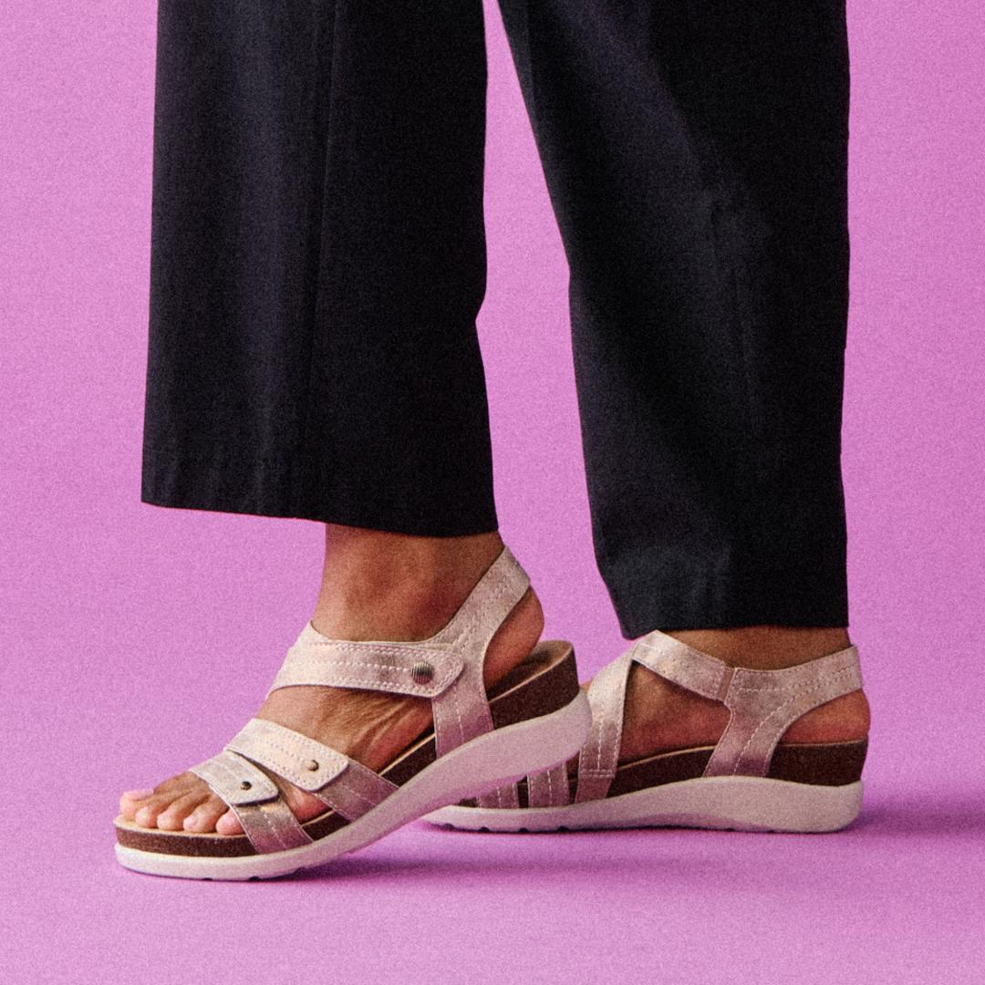 Womens Calenne Clara Bronze Metallic Calenne Clara - Image 2