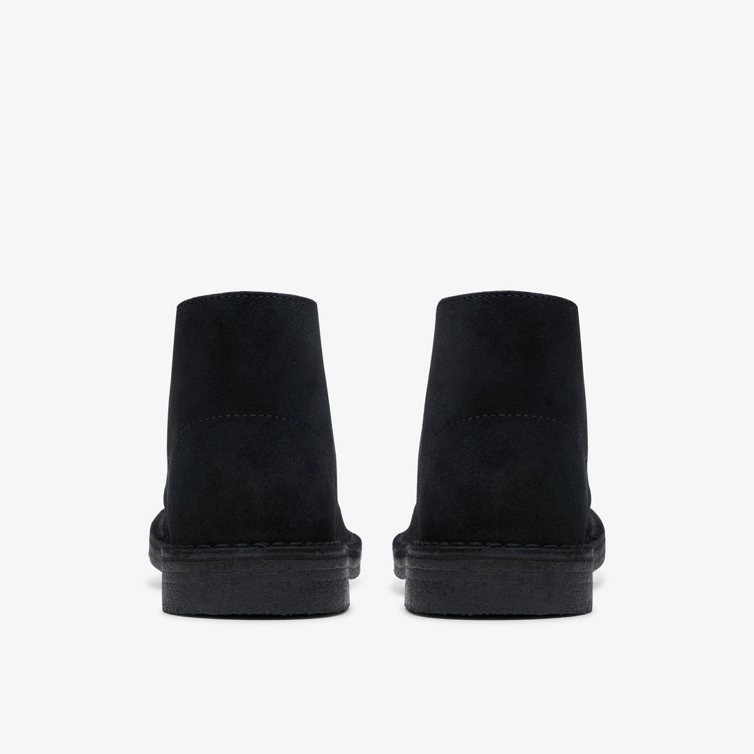 WOMENS Desert Boot Black Suede Desert Boots US - Image 6