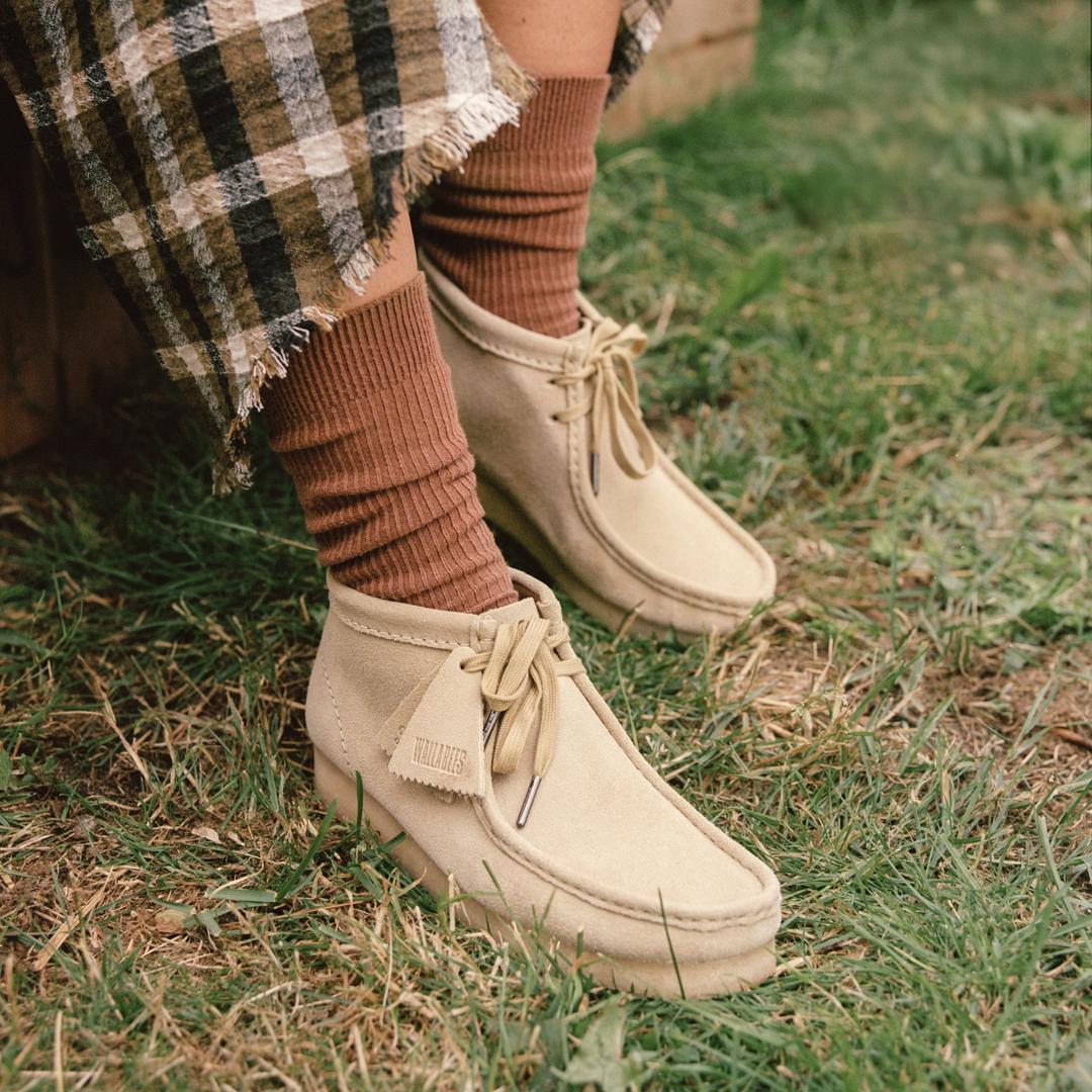 Women's Wallabee? Boot Maple Suede Boots - Image 9