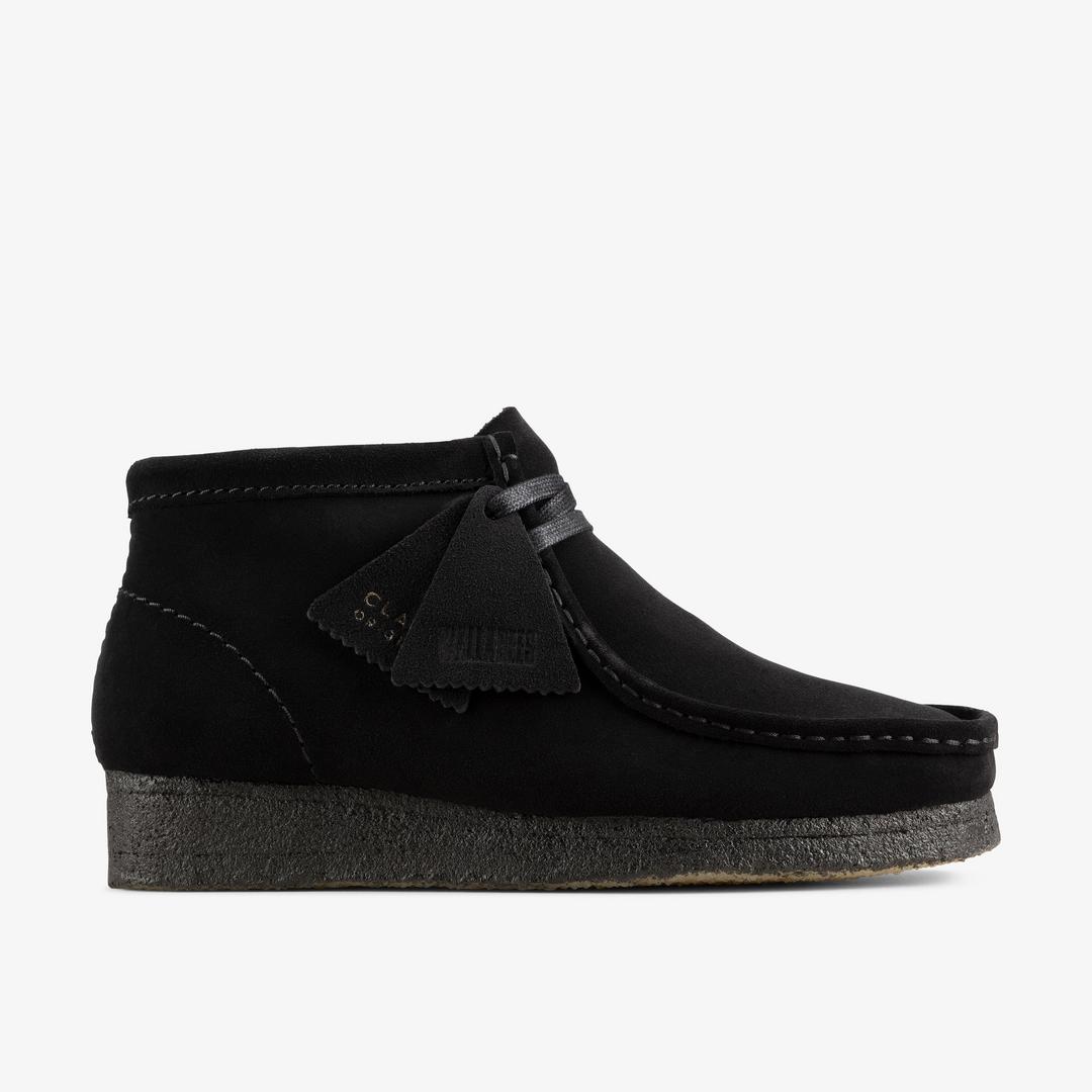 Women's Wallabee? Boot Black Suede Boots