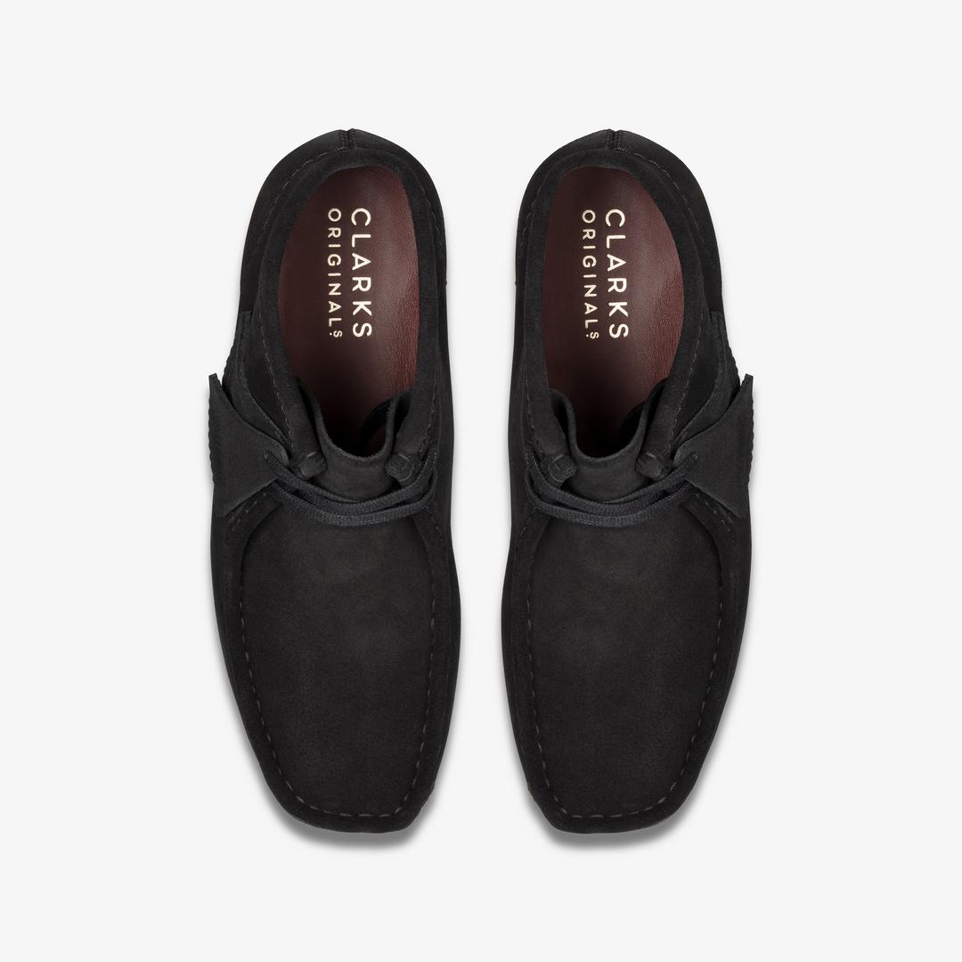 Women's Wallabee? Boot Black Suede Boots - Image 6