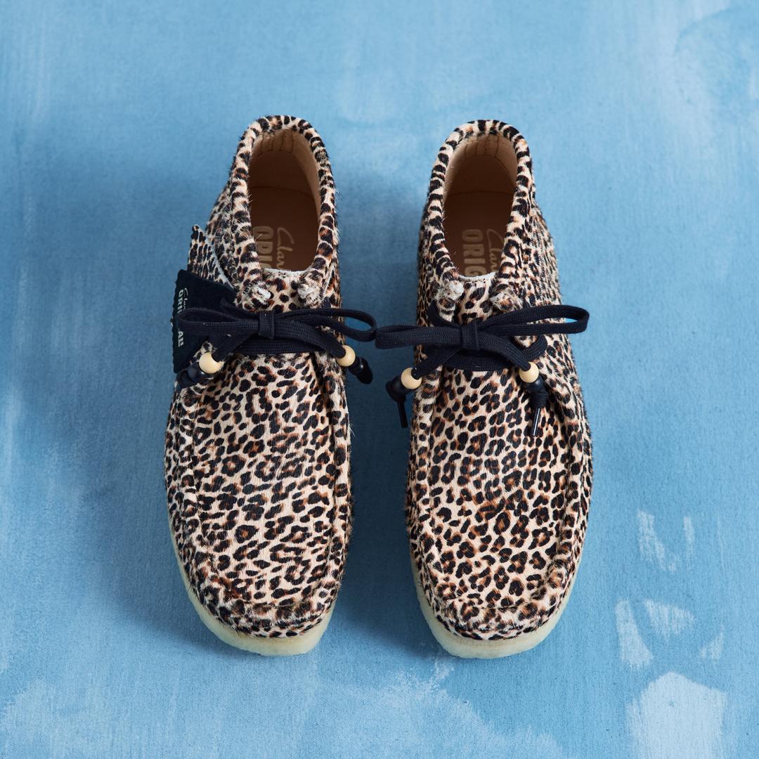 Womens Wallabee Boot Leopard Print - Image 2