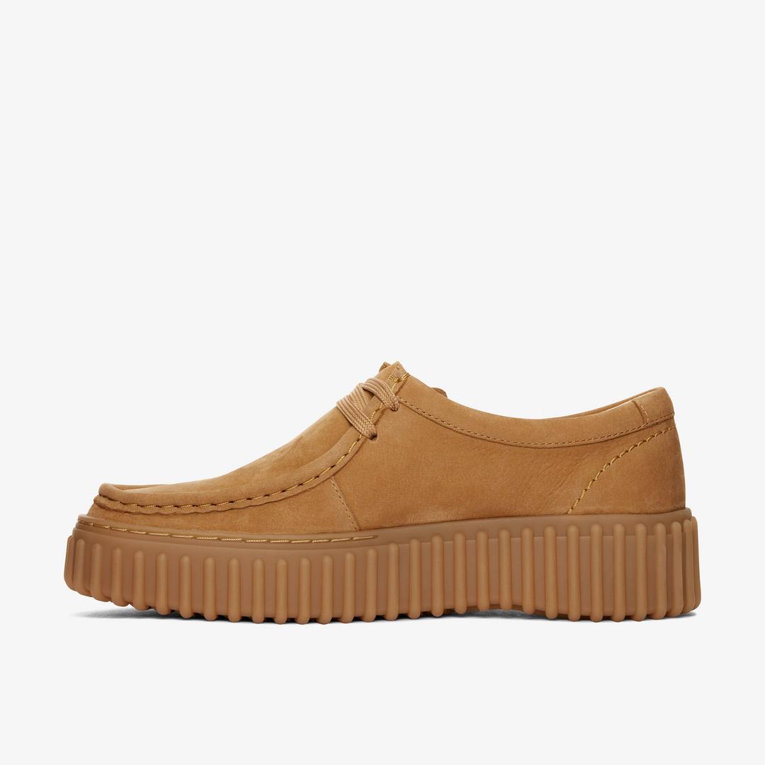 WOMENS Torhill Bee Light Tan Nubuck Moccasins US - Image 2